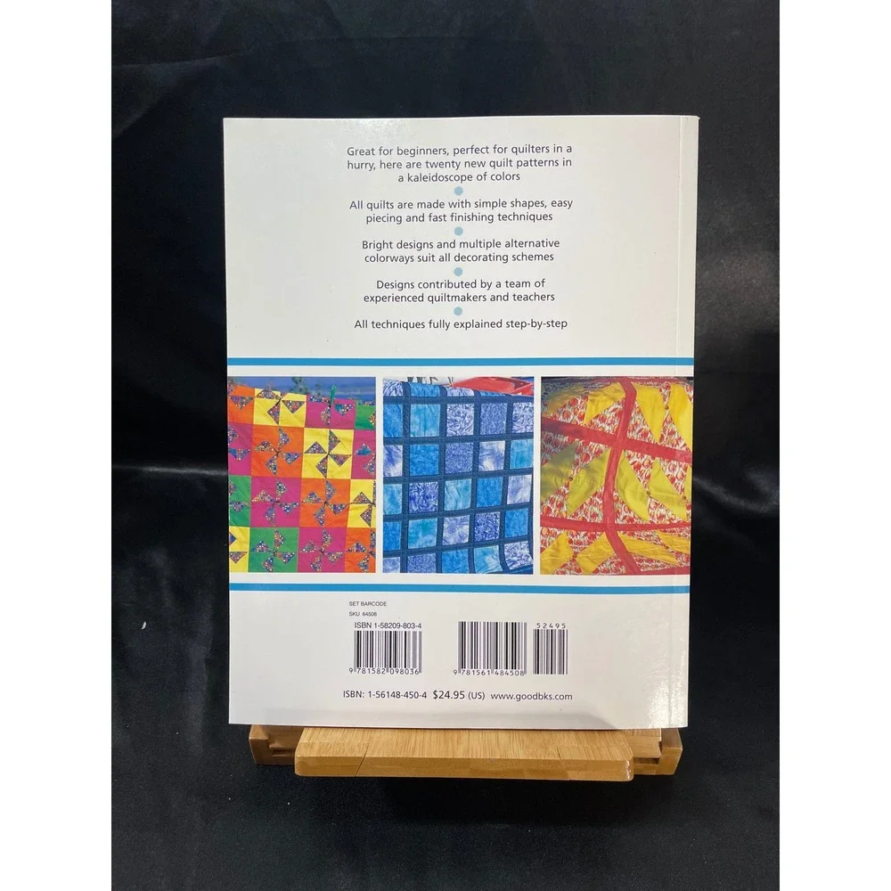 Super Quick Colorful Quilts Rosemary Wilkinson 20 Designs Fast Quilting‎ Book